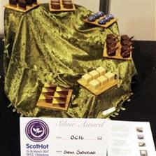 SILVER WINNING CHOCOLATES - SCOTTISH CULINARY CHAMPIONSHIPS 2017